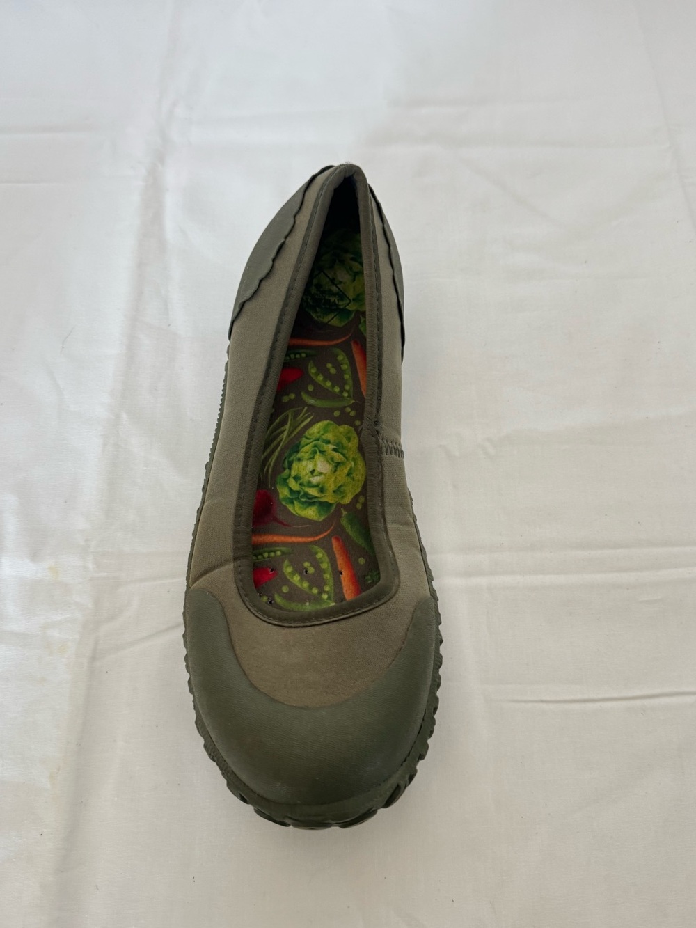 Muck Boot Company Women's Muckster Flat garden shoes olive green Size 8 - Picture 5 of 11